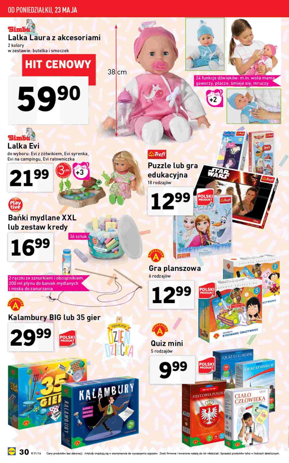 Gazetka promocyjna Lidl do 29/05/2016 str.30