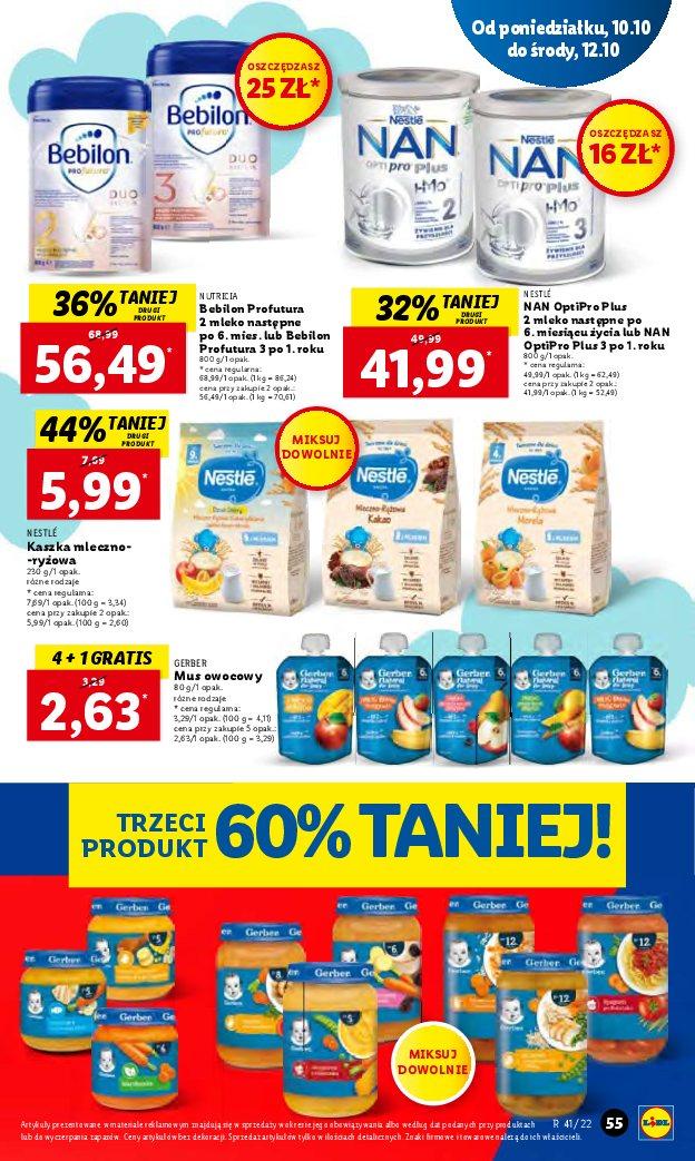 Gazetka promocyjna Lidl do 12/10/2022 str.55