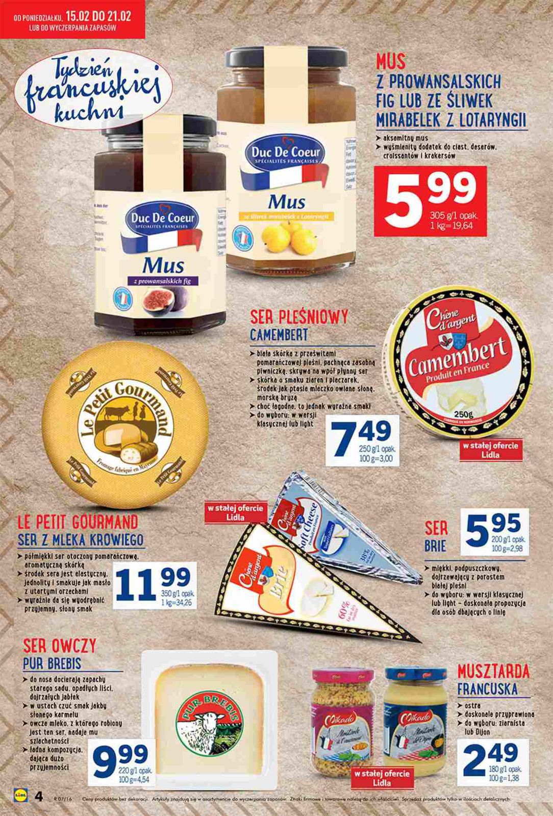 Gazetka promocyjna Lidl do 21/02/2016 str.4