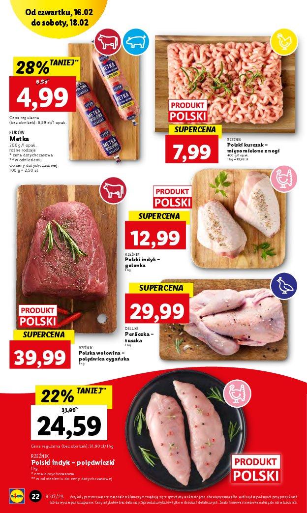 Gazetka promocyjna Lidl do 18/02/2023 str.22