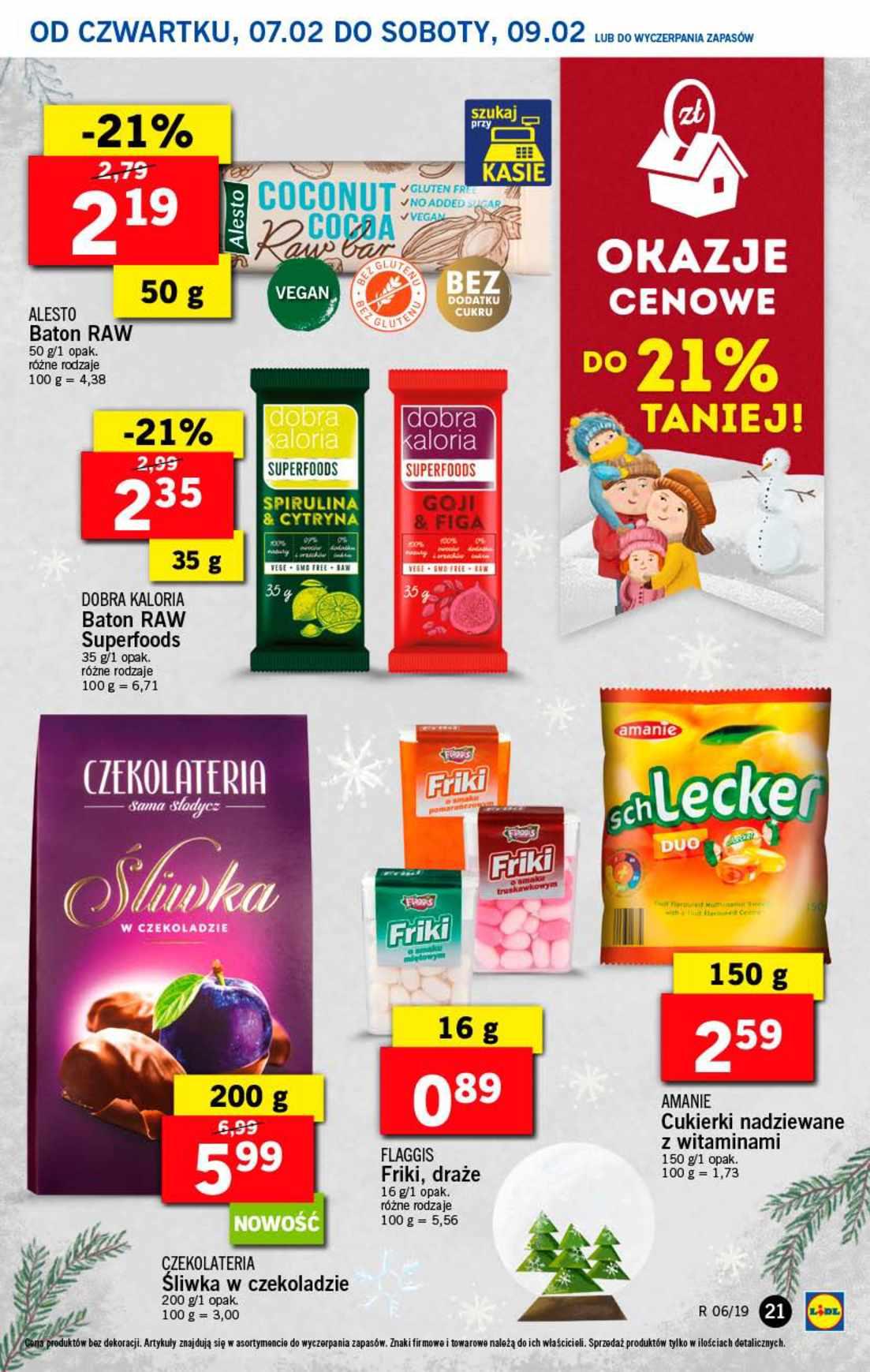 Gazetka promocyjna Lidl do 09/02/2019 str.21