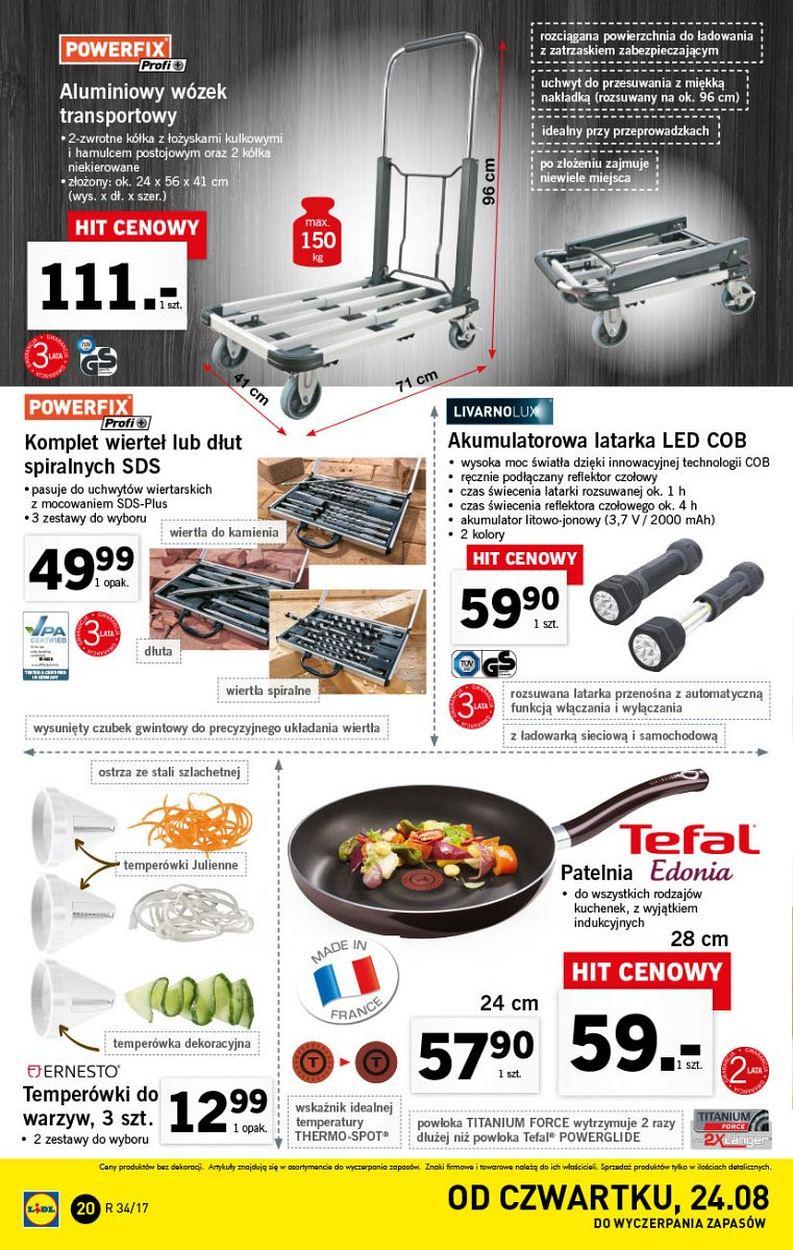 Gazetka promocyjna Lidl do 27/08/2017 str.20