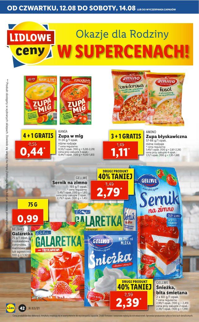 Gazetka promocyjna Lidl do 14/08/2021 str.42