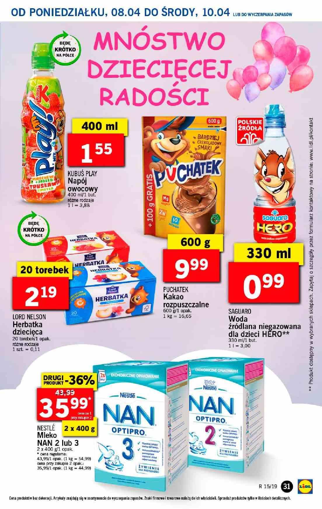 Gazetka promocyjna Lidl do 10/04/2019 str.31