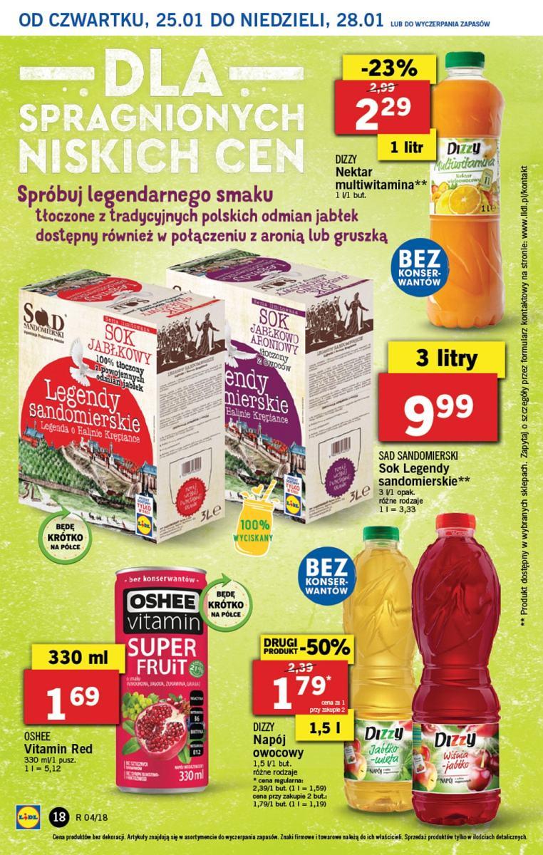 Gazetka promocyjna Lidl do 28/01/2018 str.18