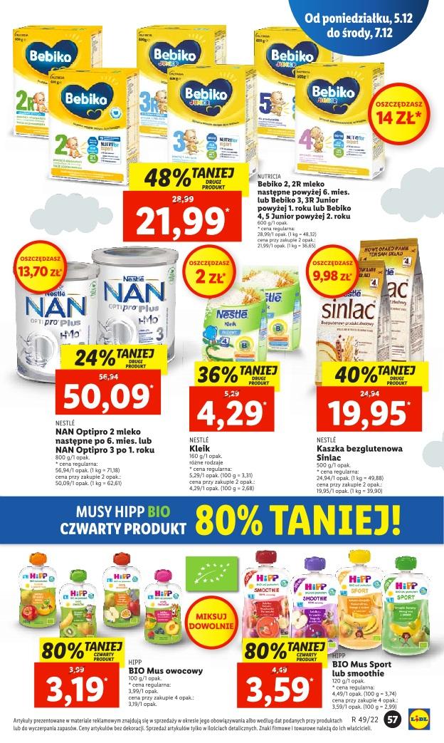 Gazetka promocyjna Lidl do 07/12/2022 str.62