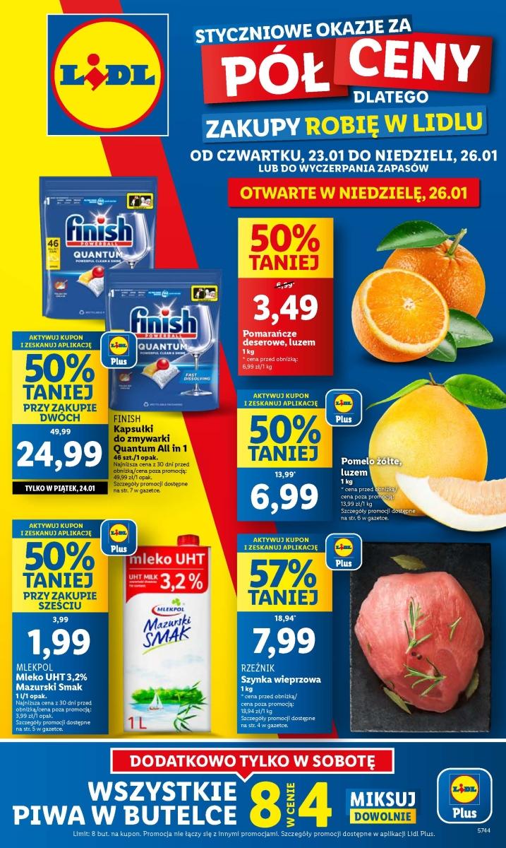 Gazetka promocyjna Lidl do 26/01/2025 str.1