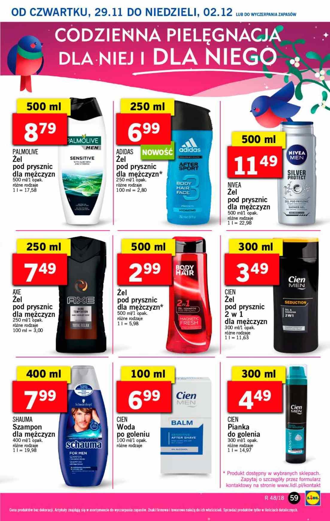 Gazetka promocyjna Lidl do 02/12/2018 str.59