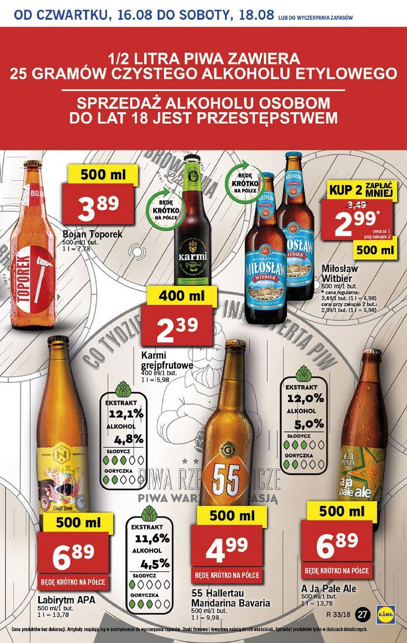 Gazetka promocyjna Lidl do 18/08/2018 str.27