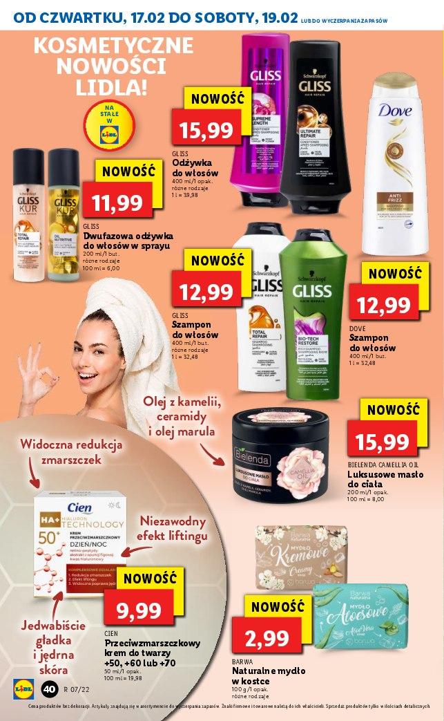 Gazetka promocyjna Lidl do 19/02/2022 str.40