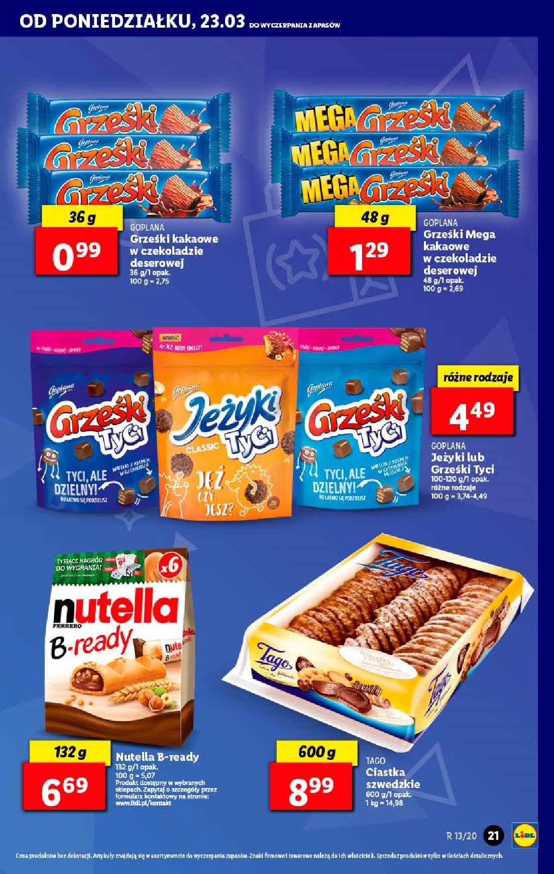 Gazetka promocyjna Lidl do 25/03/2020 str.21