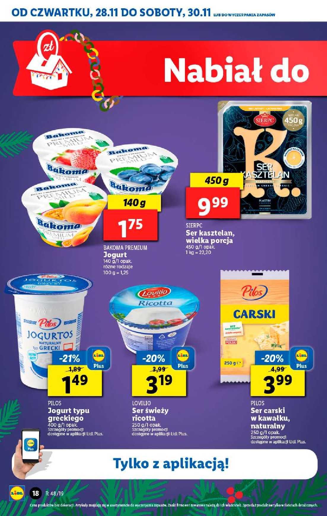 Gazetka promocyjna Lidl do 30/11/2019 str.18