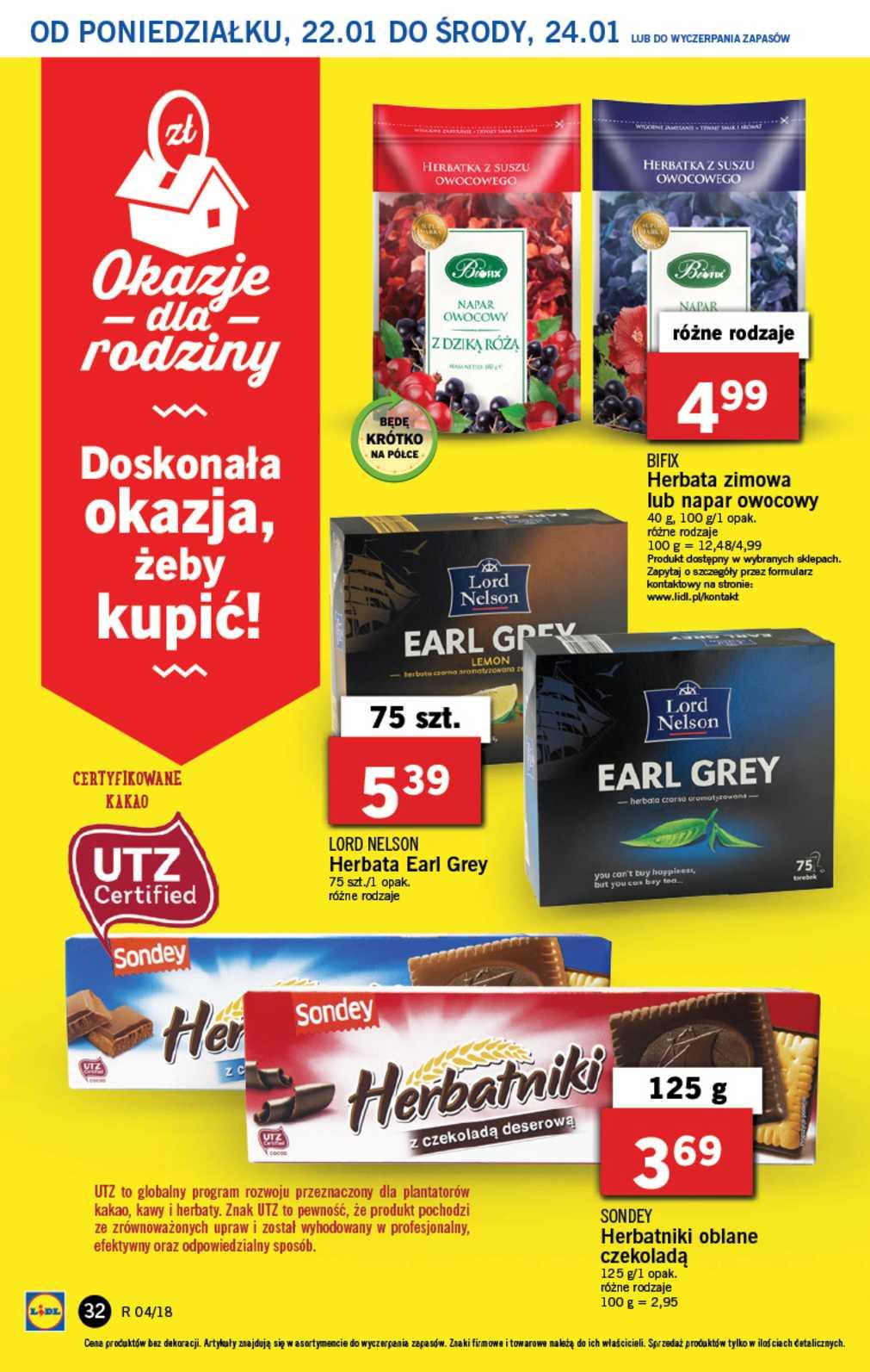 Gazetka promocyjna Lidl do 24/01/2018 str.32