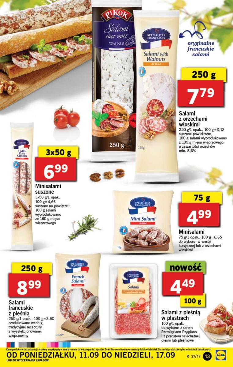 Gazetka promocyjna Lidl do 13/09/2017 str.13