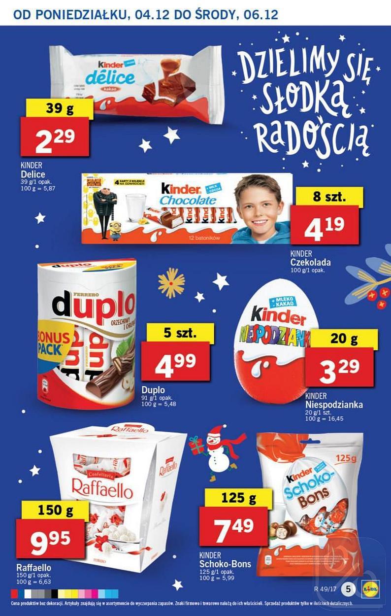 Gazetka promocyjna Lidl do 06/12/2017 str.5