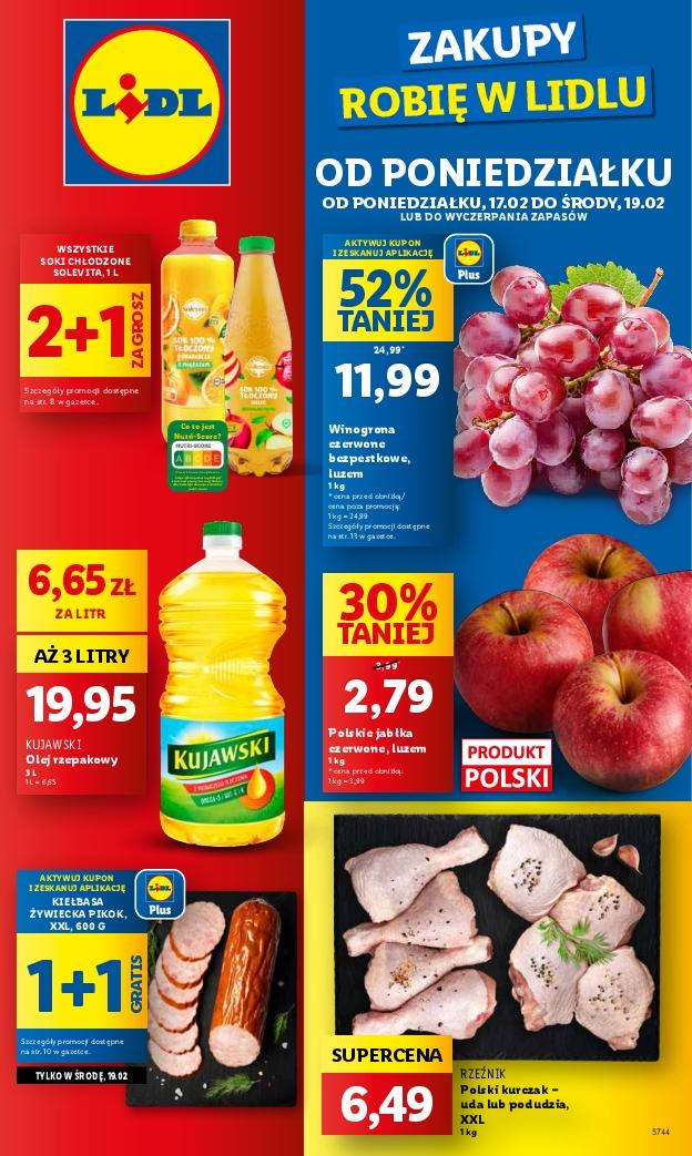 Gazetka promocyjna Lidl do 19/02/2025 str.1