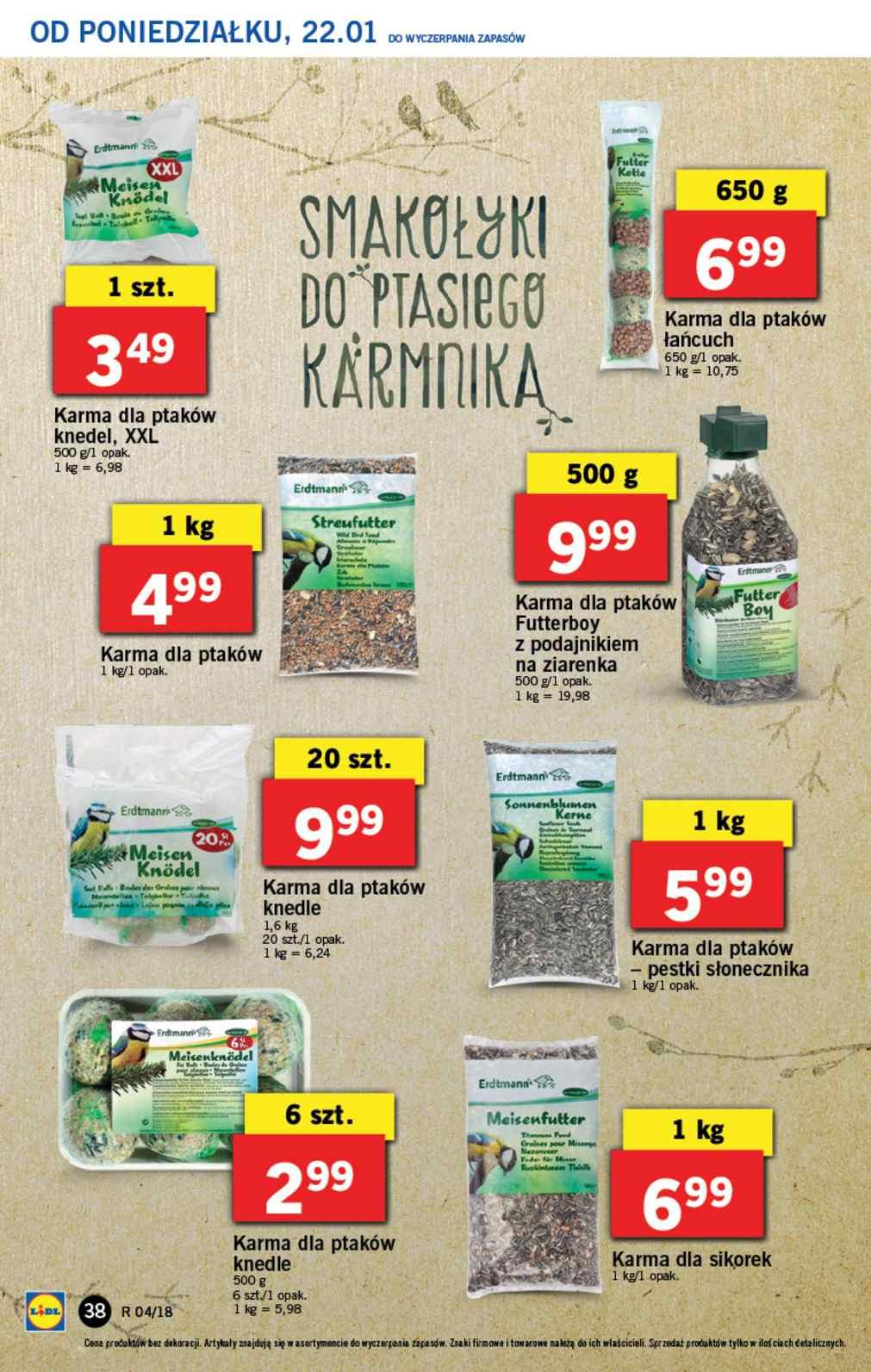 Gazetka promocyjna Lidl do 24/01/2018 str.38