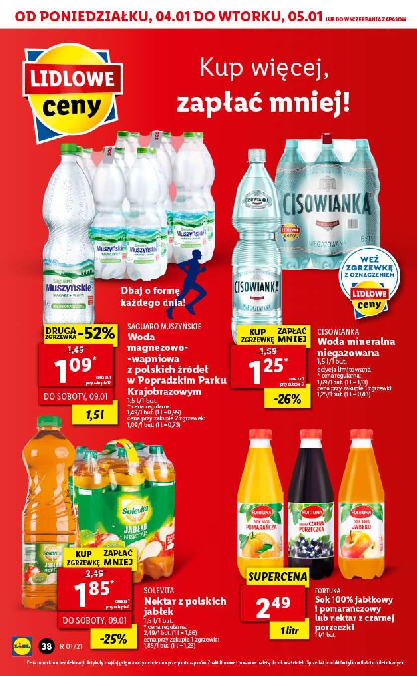 Gazetka promocyjna Lidl do 05/01/2021 str.38