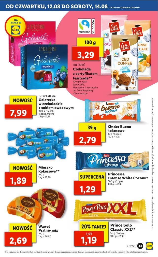 Gazetka promocyjna Lidl do 14/08/2021 str.41