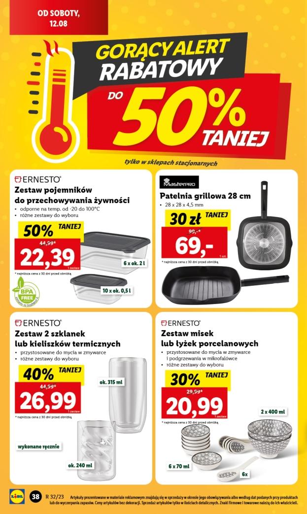 Gazetka promocyjna Lidl do 12/08/2023 str.38