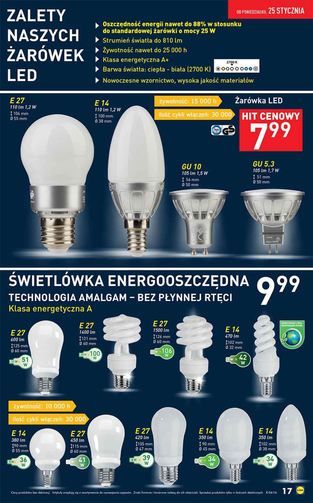 Gazetka promocyjna Lidl do 31/01/2016 str.17