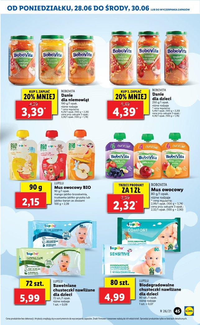 Gazetka promocyjna Lidl do 30/06/2021 str.45