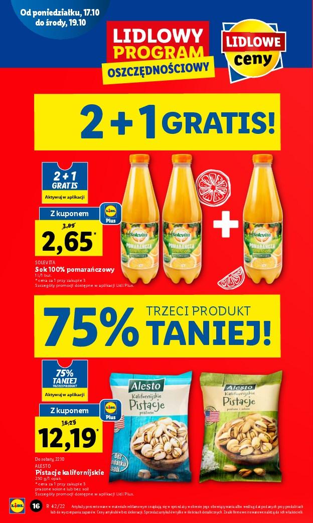 Gazetka promocyjna Lidl do 19/10/2022 str.16