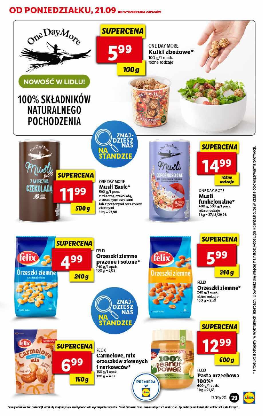 Gazetka promocyjna Lidl do 23/09/2020 str.39