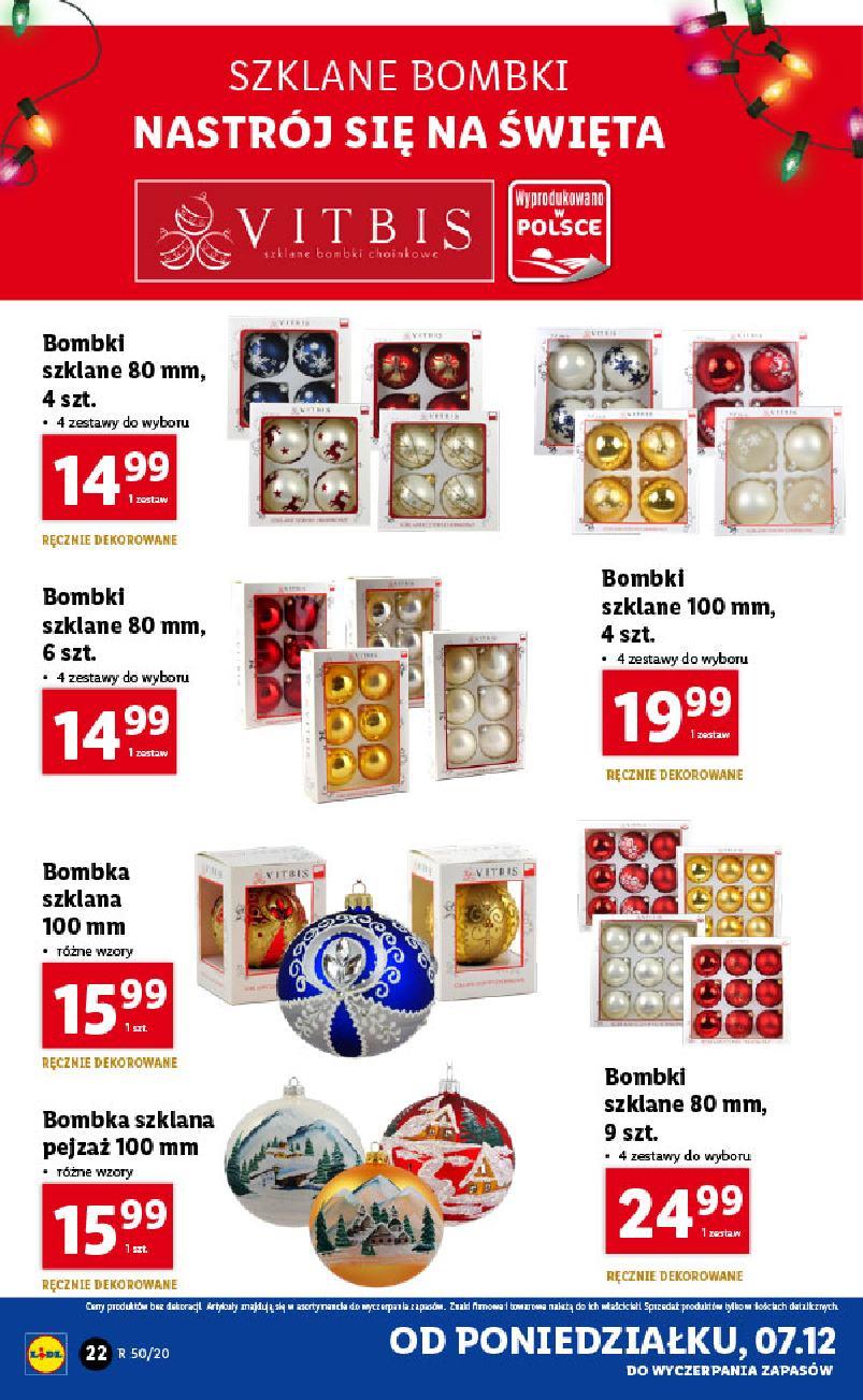 Gazetka promocyjna Lidl do 12/12/2020 str.22