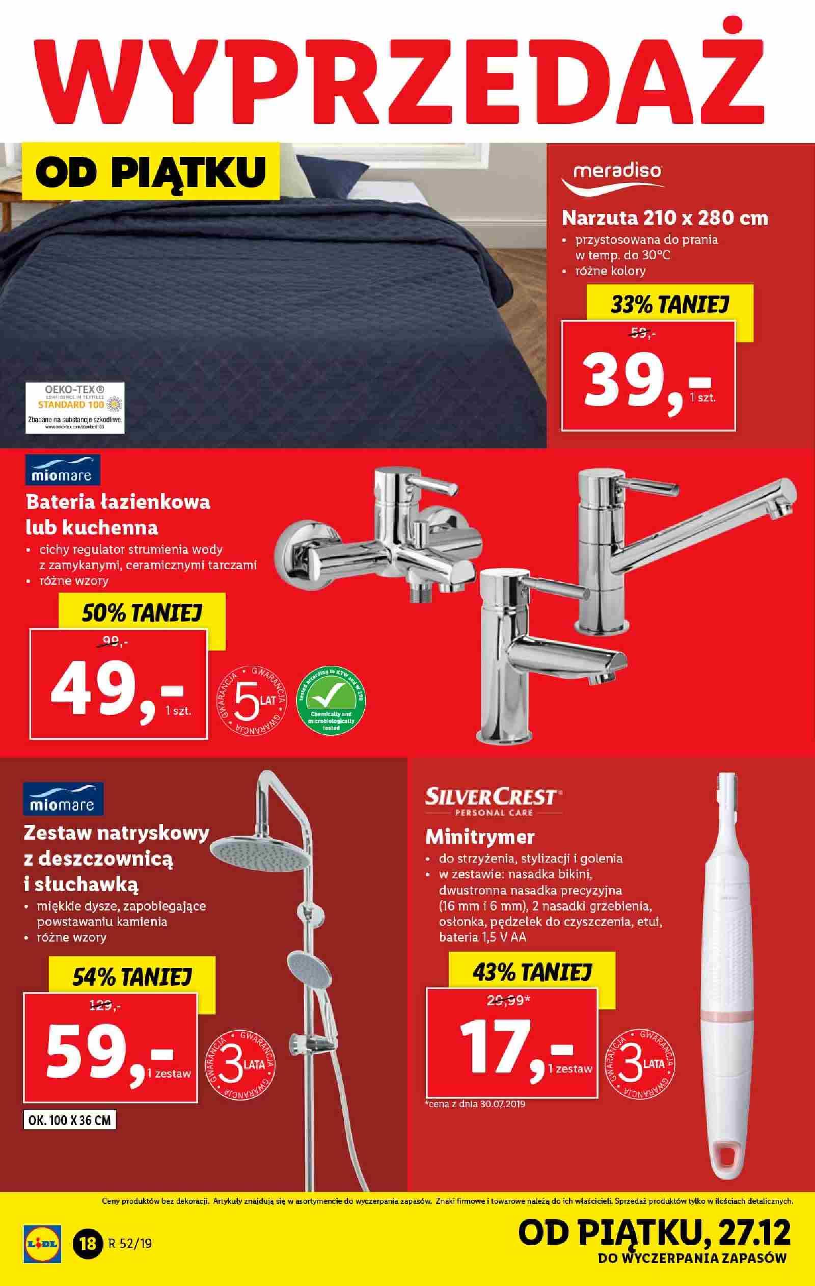 Gazetka promocyjna Lidl do 29/12/2019 str.18