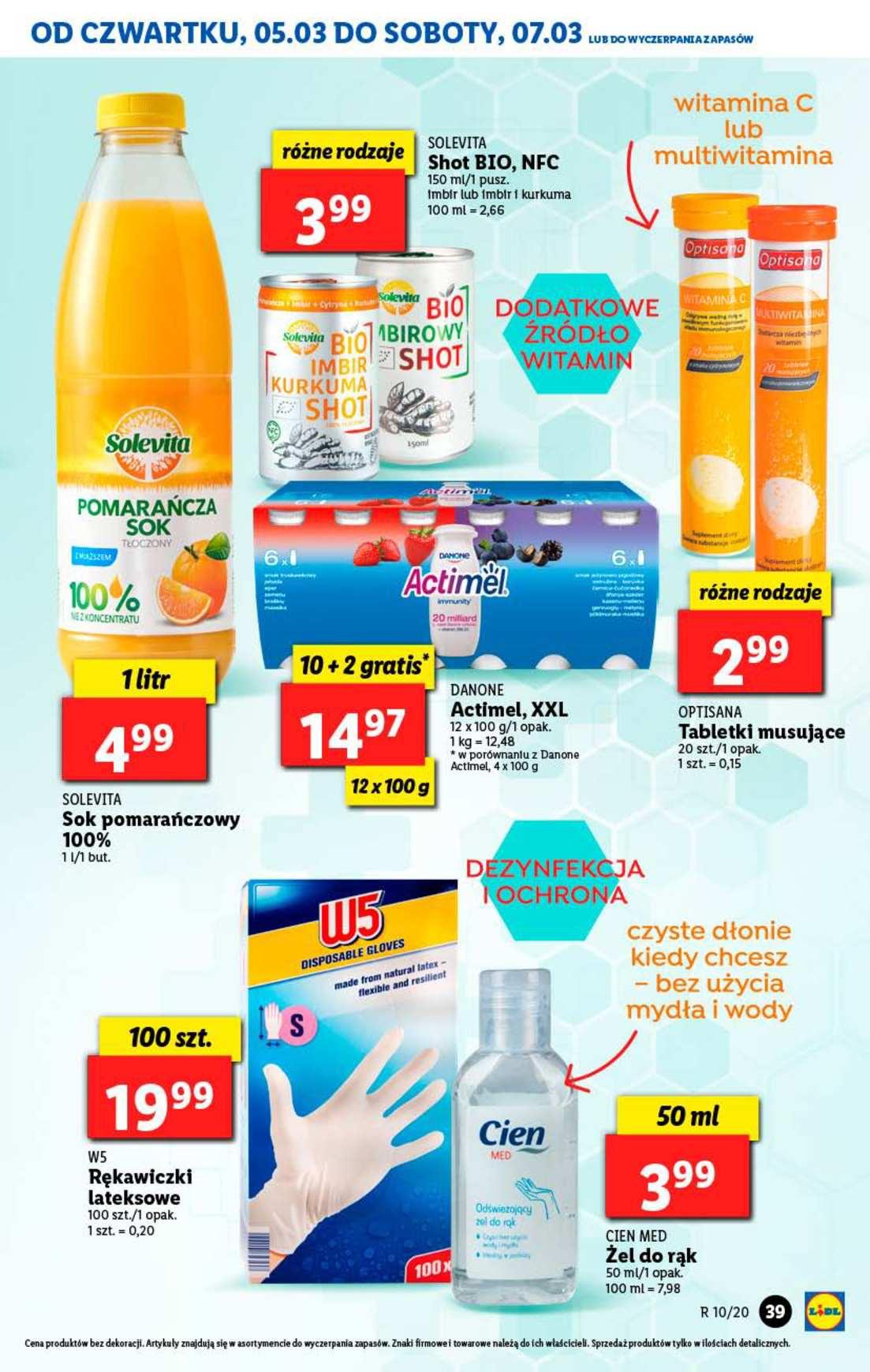 Gazetka promocyjna Lidl do 07/03/2020 str.39