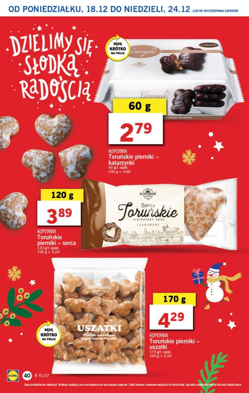 Gazetka promocyjna Lidl do 20/12/2017 str.40