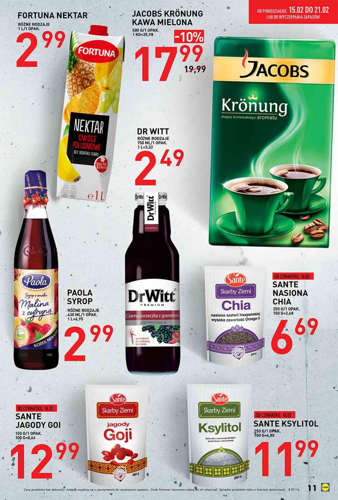 Gazetka promocyjna Lidl do 21/02/2016 str.11