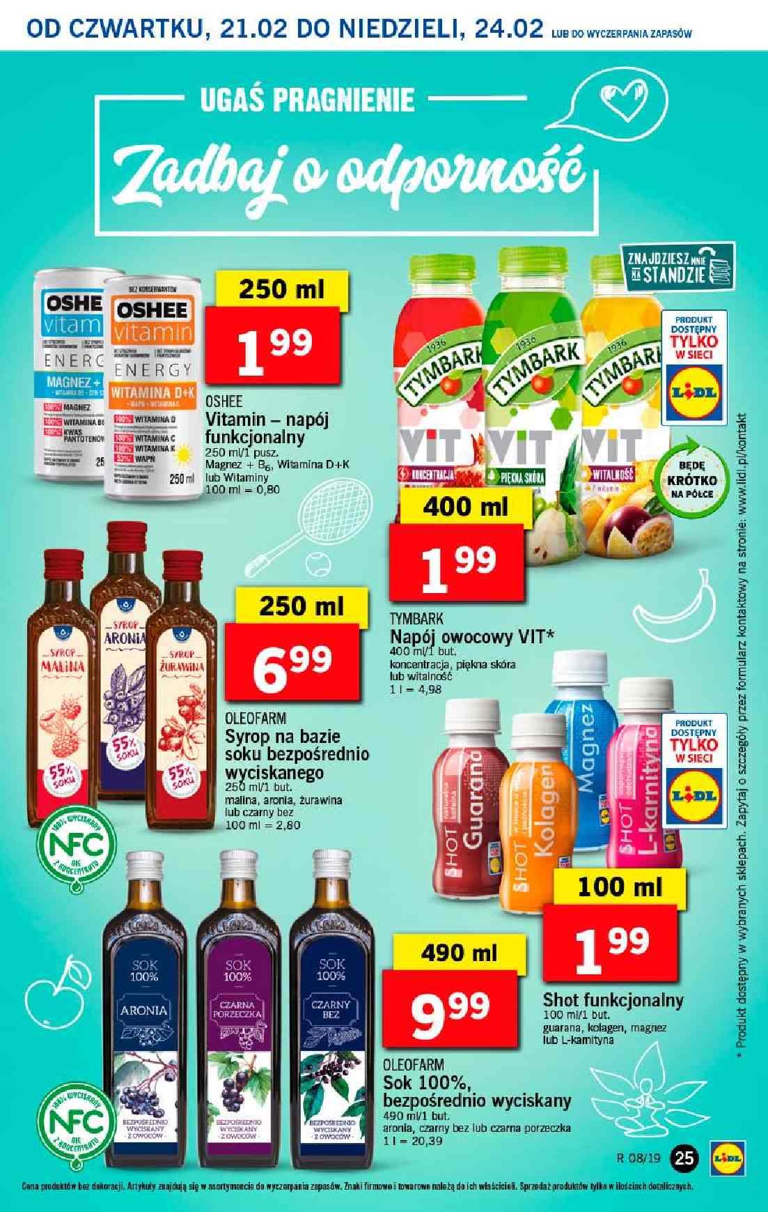 Gazetka promocyjna Lidl do 24/02/2019 str.25