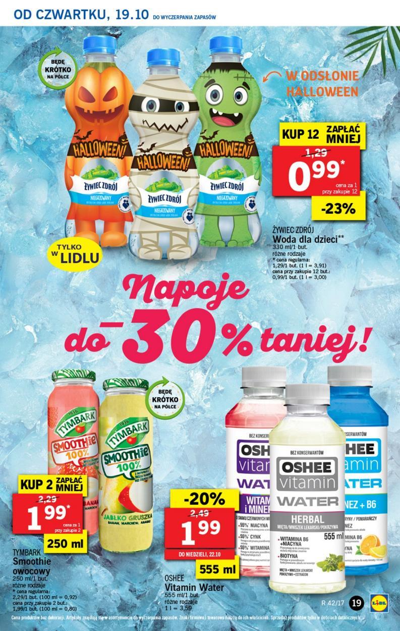 Gazetka promocyjna Lidl do 22/10/2017 str.19