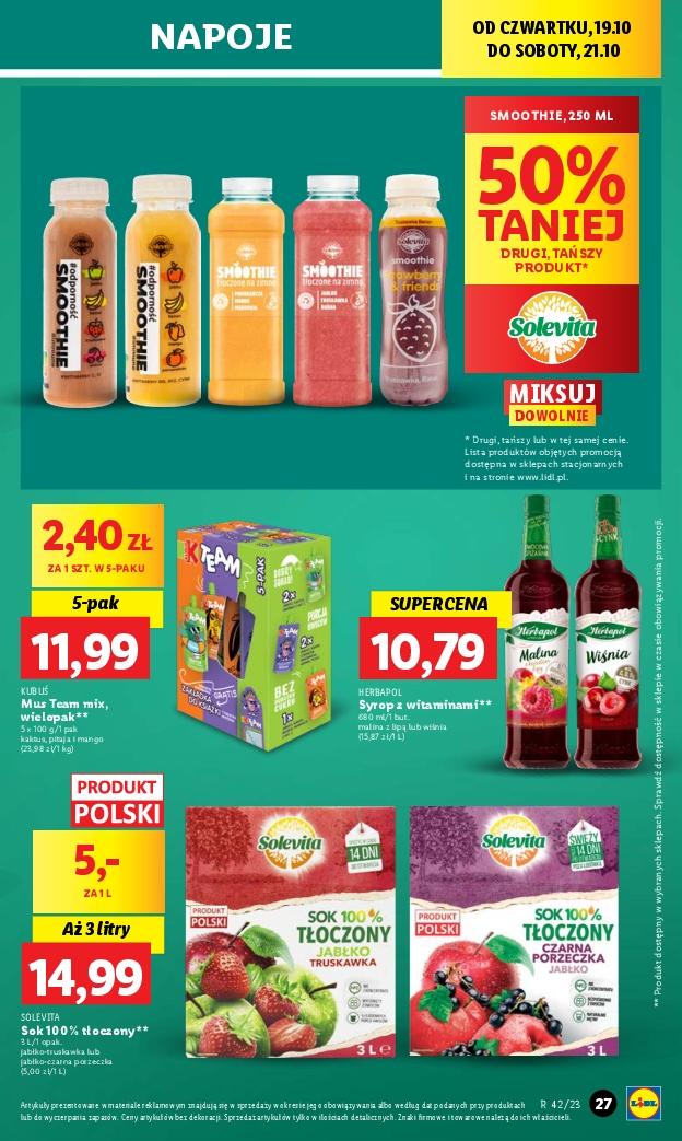 Gazetka promocyjna Lidl do 21/10/2023 str.33