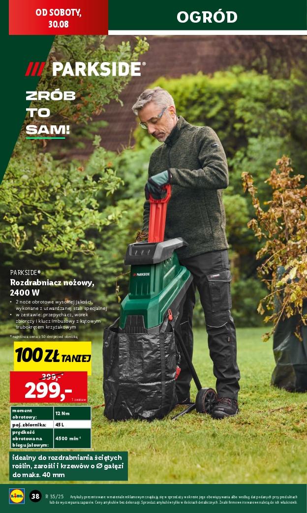Gazetka promocyjna Lidl do 31/08/2025 str.38