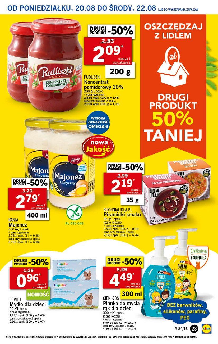 Gazetka promocyjna Lidl do 22/08/2018 str.23