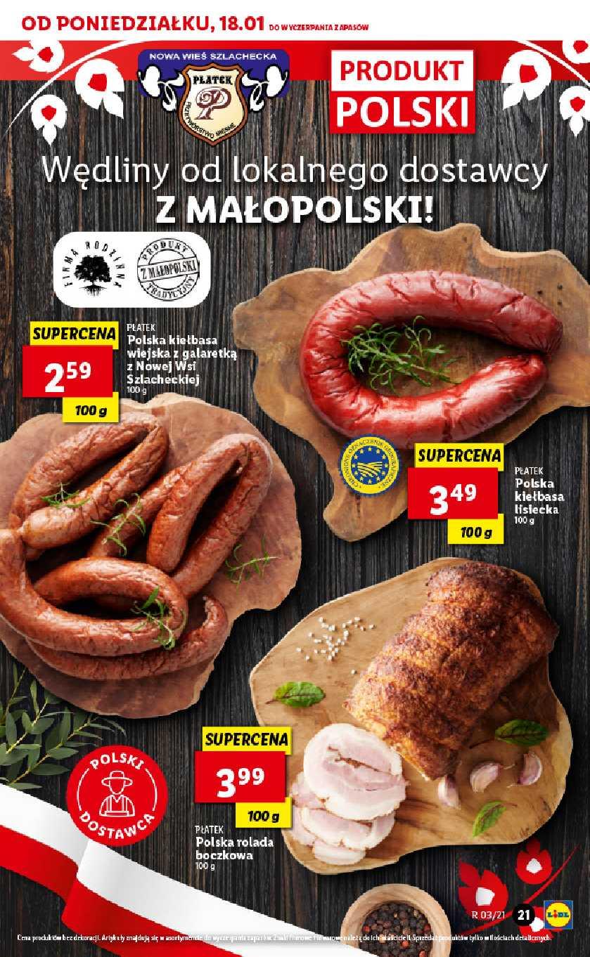 Gazetka promocyjna Lidl do 20/01/2021 str.21