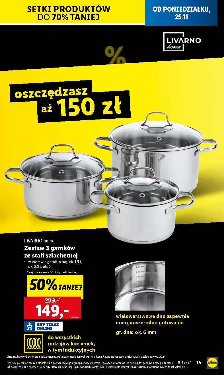 Gazetka promocyjna Lidl do 30/11/2024 str.15