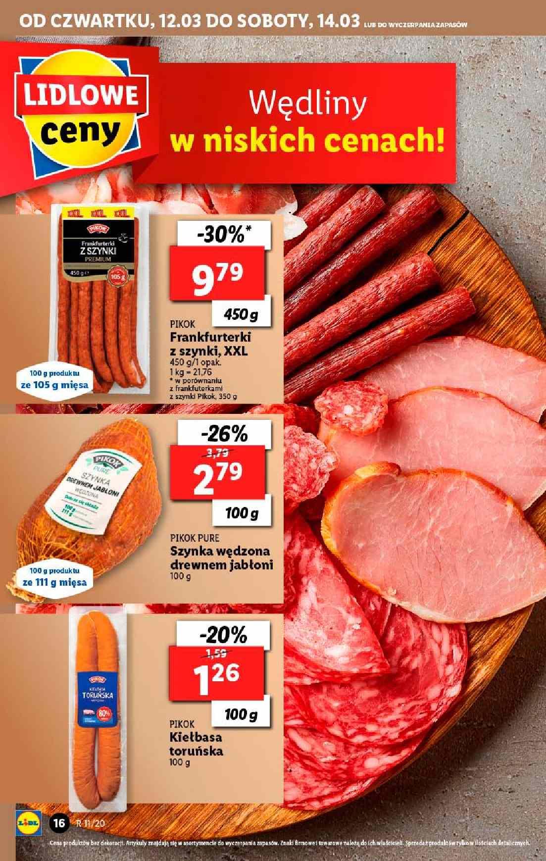 Gazetka promocyjna Lidl do 14/03/2020 str.16