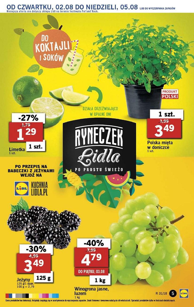 Gazetka promocyjna Lidl do 05/08/2018 str.5