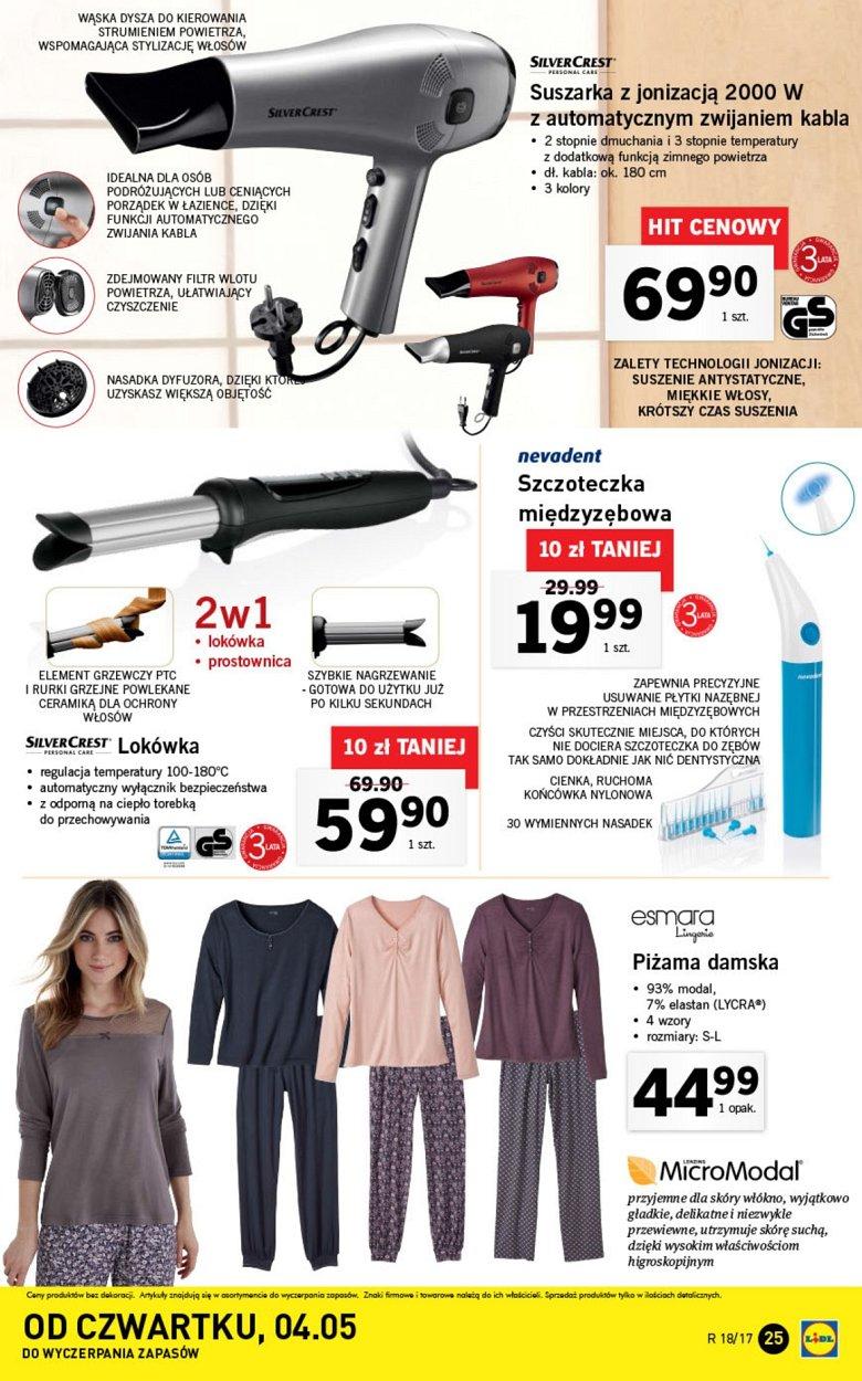 Gazetka promocyjna Lidl do 07/05/2017 str.25