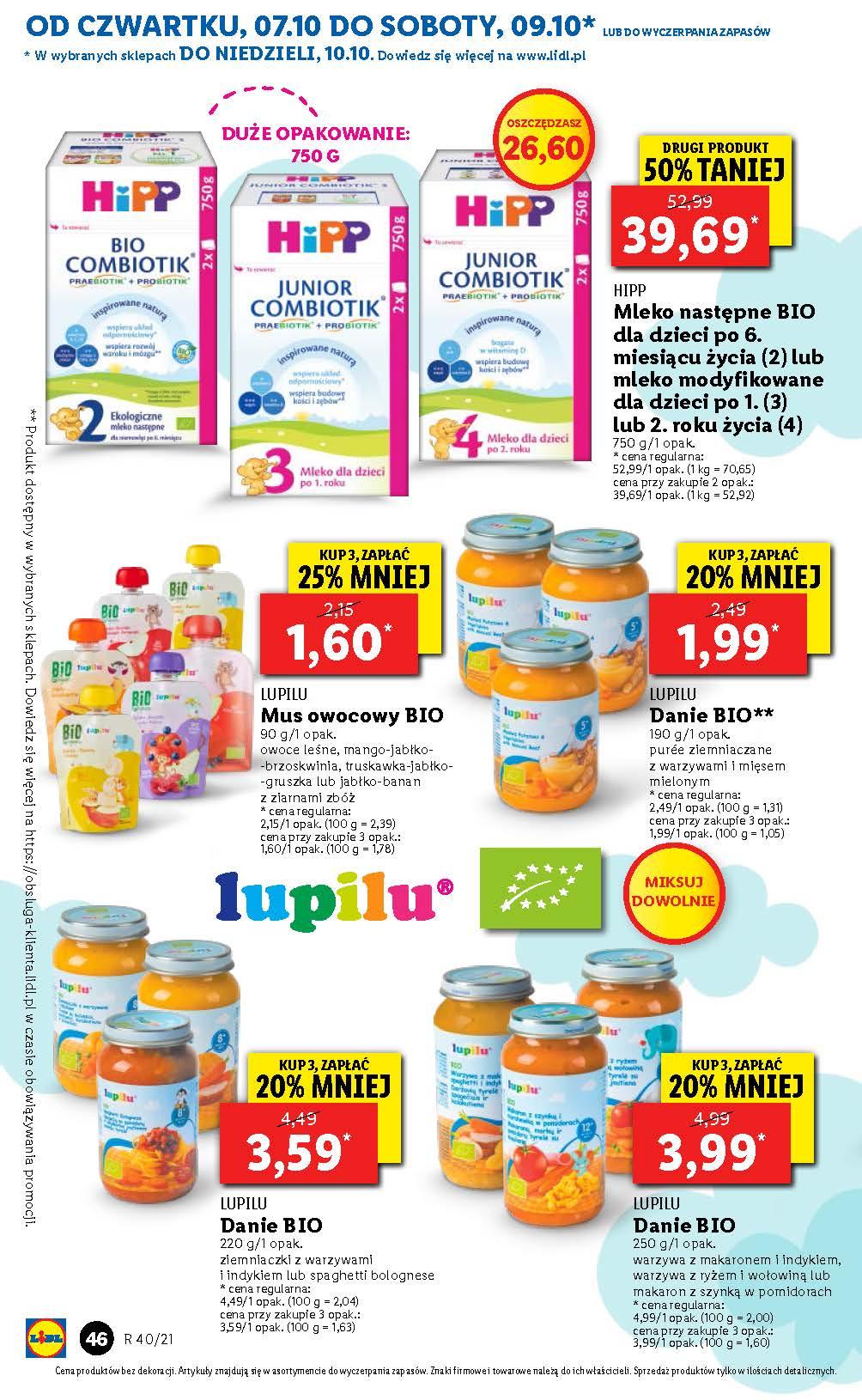 Gazetka promocyjna Lidl do 09/10/2021 str.46