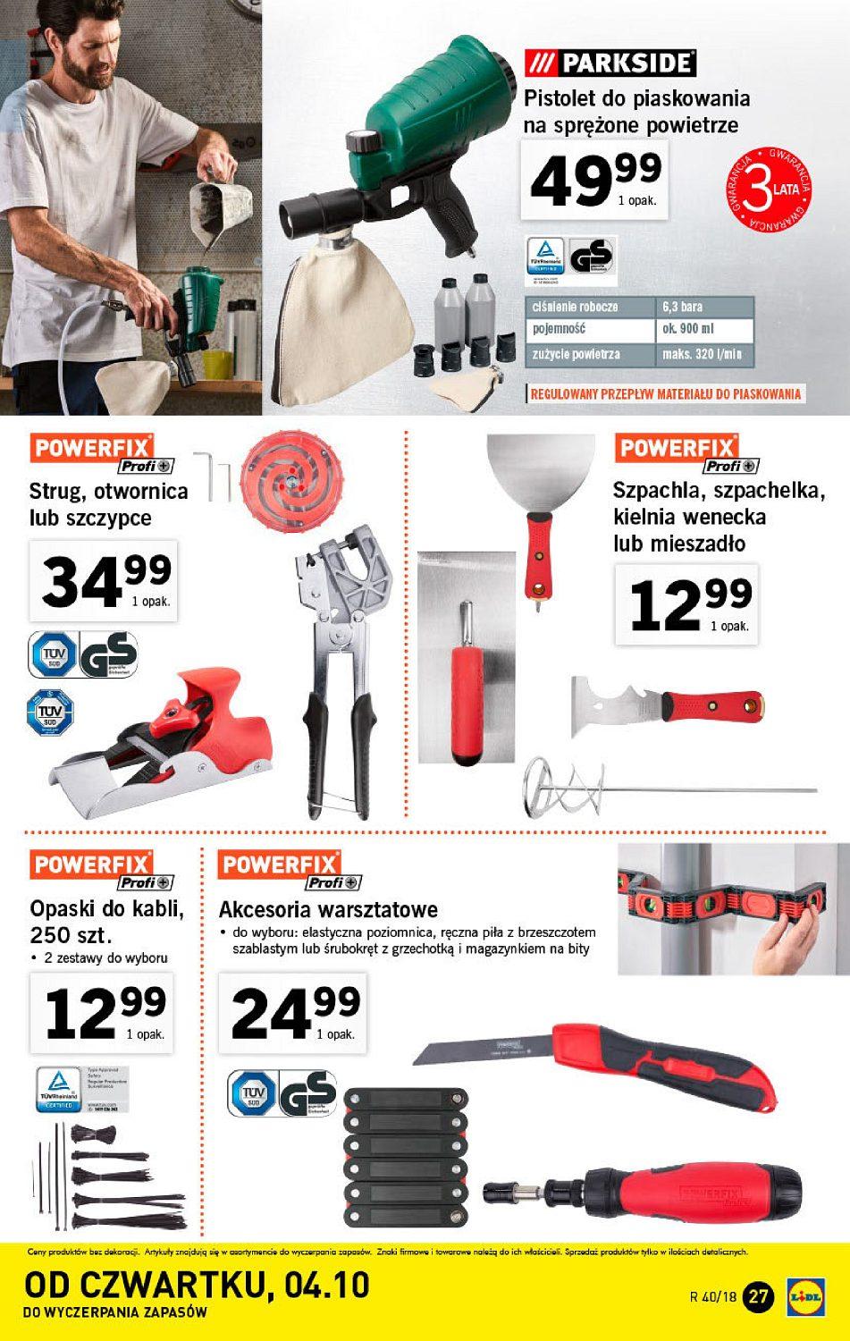 Gazetka promocyjna Lidl do 07/10/2018 str.27