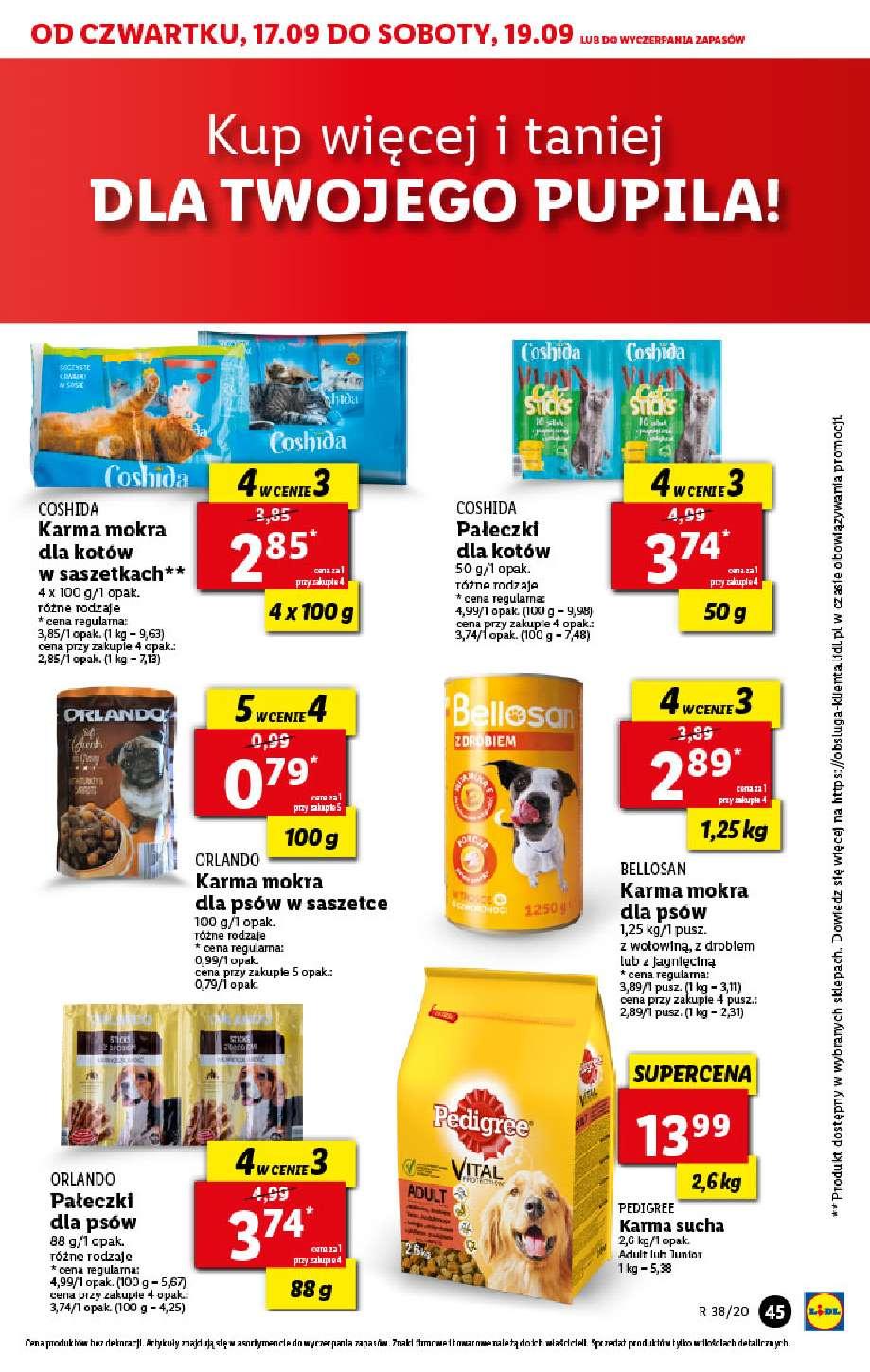 Gazetka promocyjna Lidl do 19/09/2020 str.45