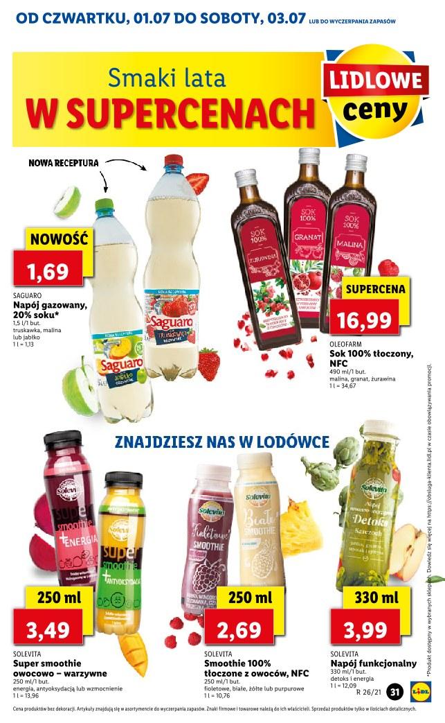 Gazetka promocyjna Lidl do 03/07/2021 str.31