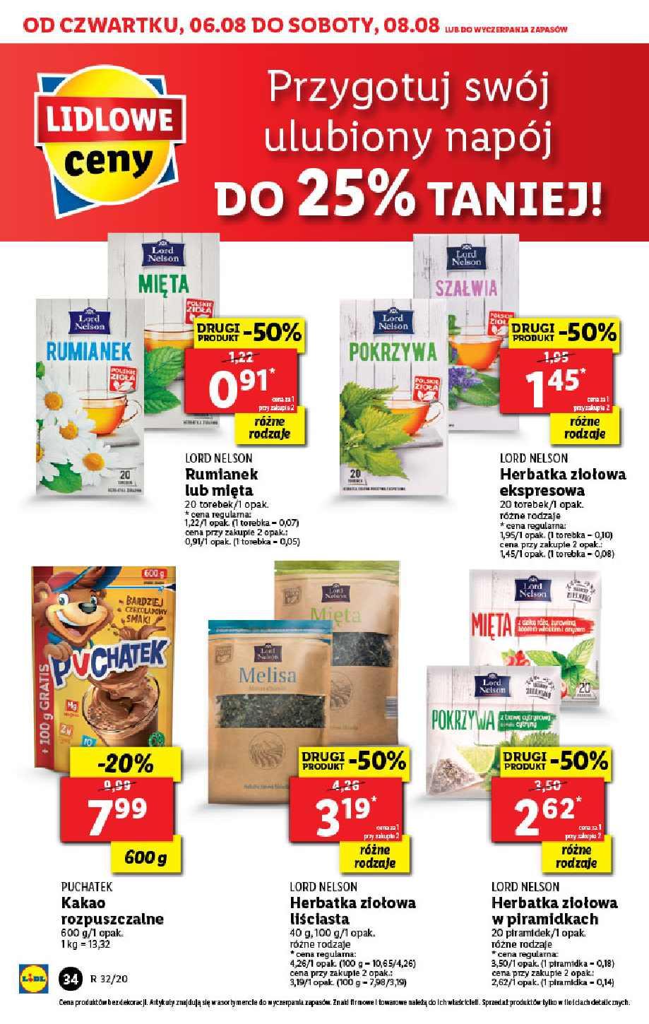 Gazetka promocyjna Lidl do 08/08/2020 str.34