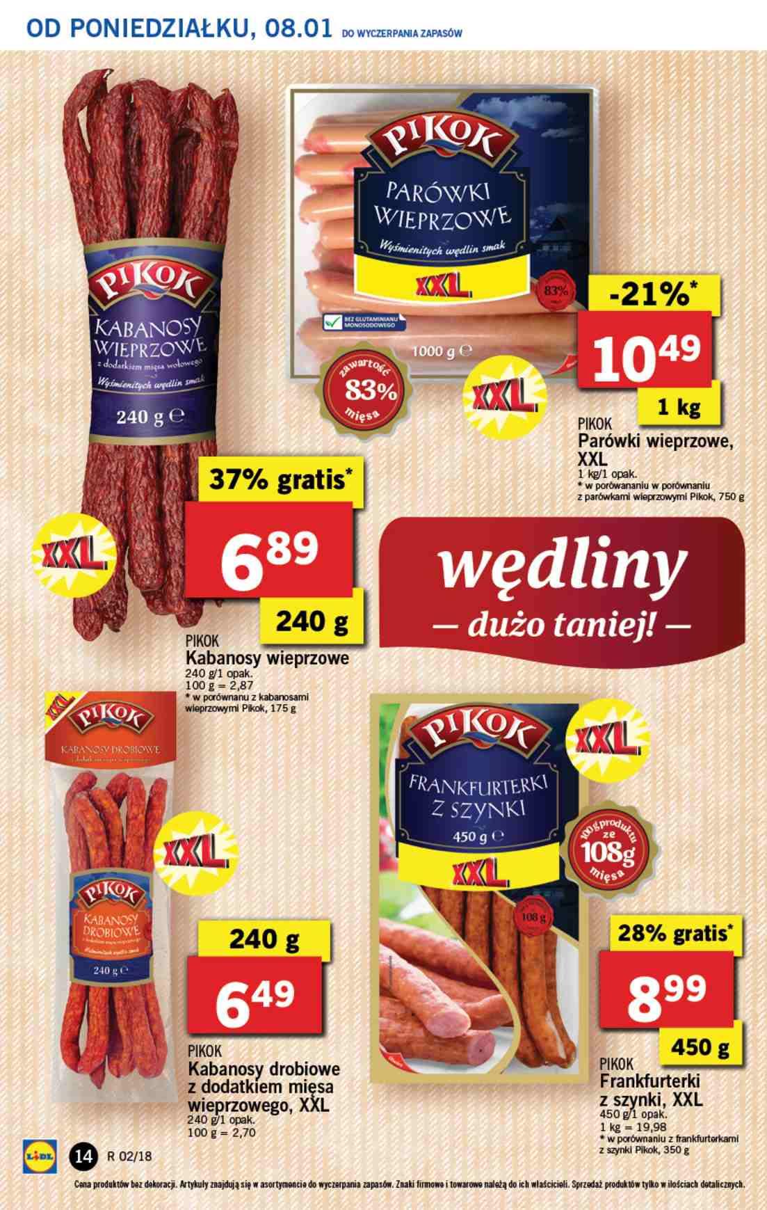 Gazetka promocyjna Lidl do 10/01/2018 str.14