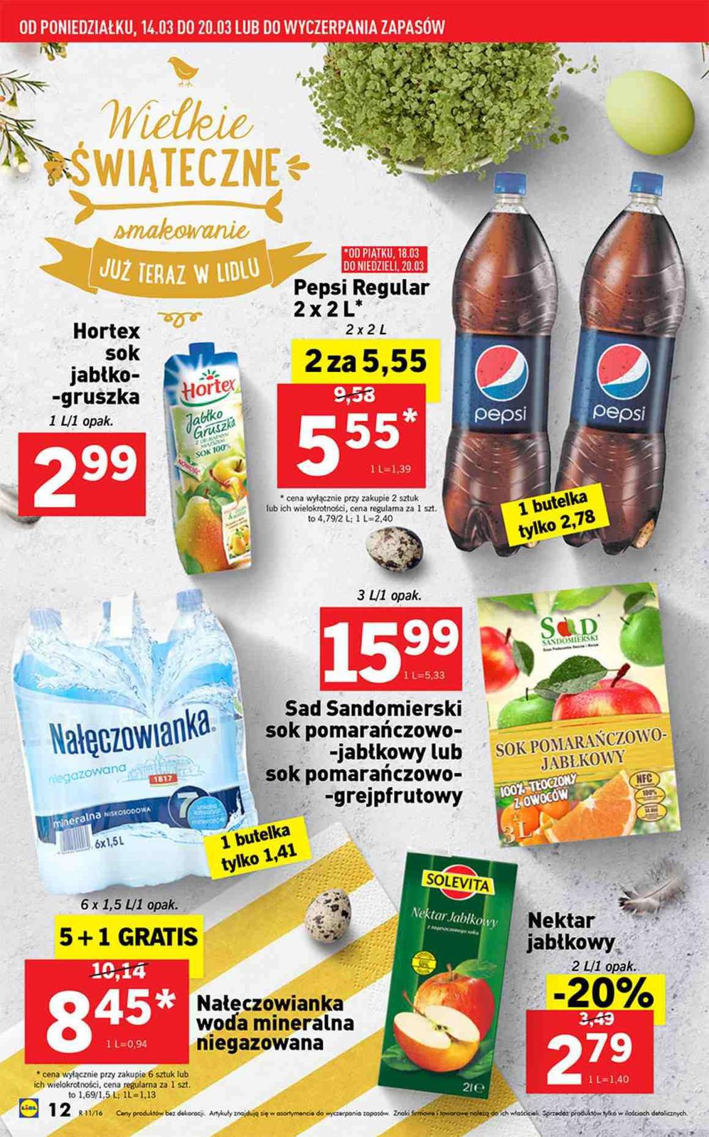 Gazetka promocyjna Lidl do 20/03/2016 str.12